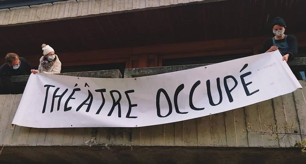 Ocupación de teatros en Francia