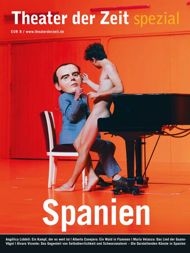 Portada del Especial España publicado en octubre de 2022 por Theater der Zeit
